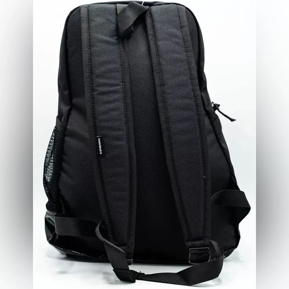 Converse Black Speed 2 Unisex Black Polyester Backpack One‎ Size | NEW/NWT!!🎒🖤